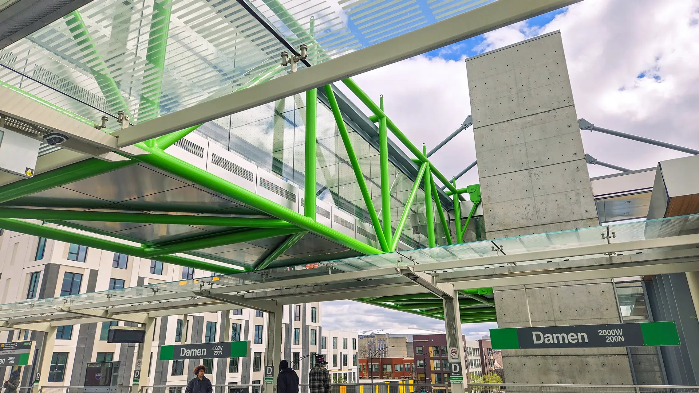 P21-009 - CTA Damen Green Line - 16